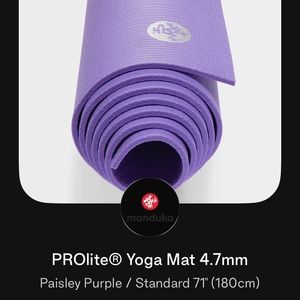 Manduka yoga mat